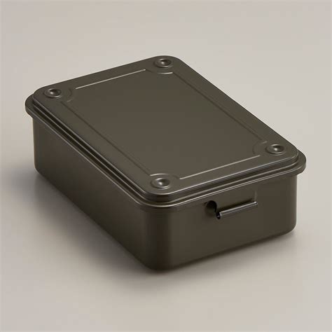 steel plated tok box|Steel Stackable Storage Box T.